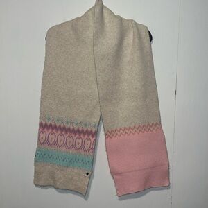 Jocelyn Women’s Pastel Fair Isle Print Scarf A910